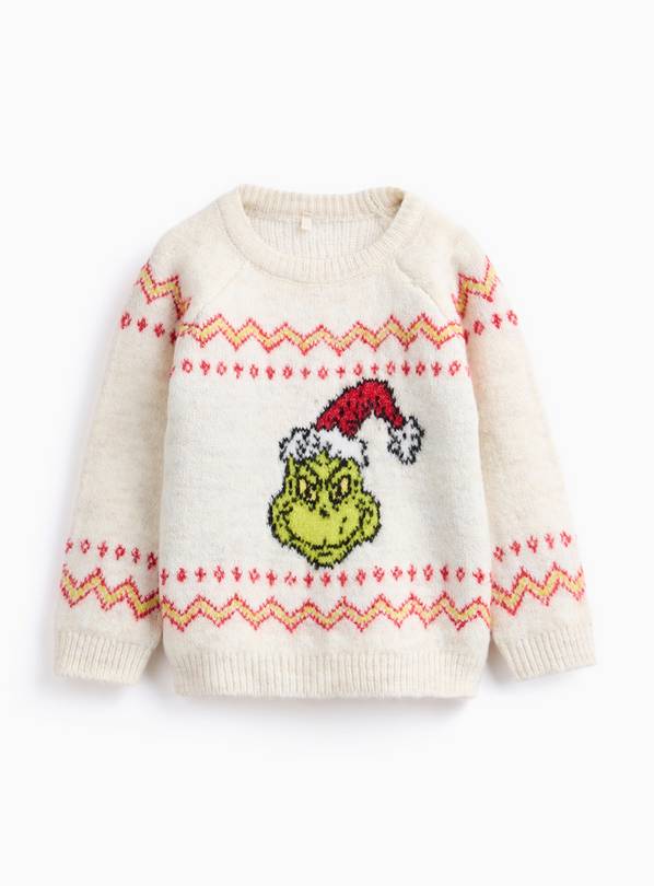 Unisex Christmas Grinch Jumper 18-24 months